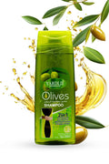 Yardlie Olive 2 in 1 Shampoo with Keratin & Collagen Protein - Anti Dandruff & Hair Fall Control - 400ml