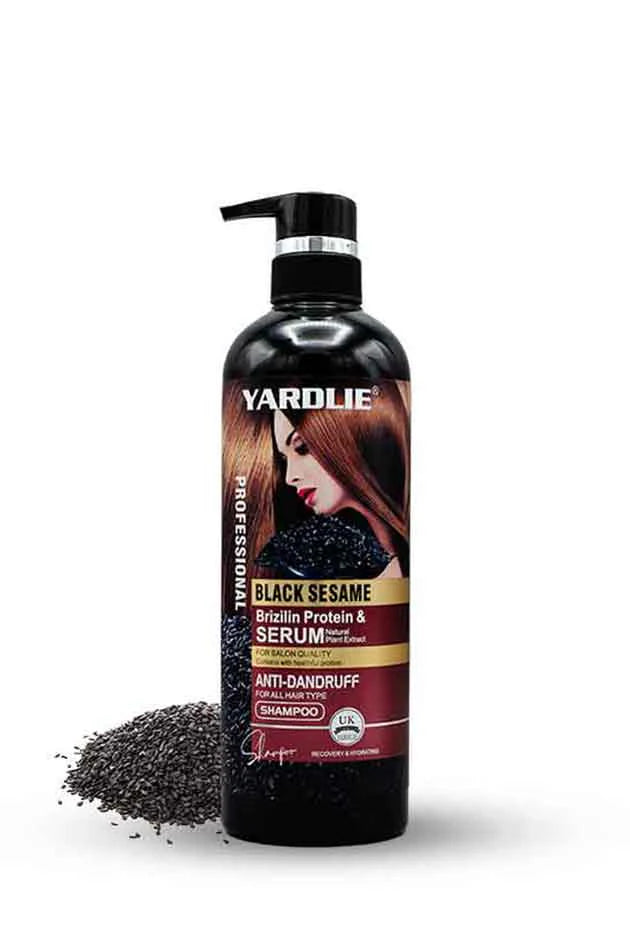 Yardlie Professional Black Sesame shampoo with Brazilian protein