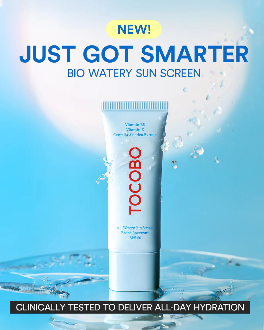 Tocobo Bio Watery Sun Cream Spf50+ Pa++++ 50ml Tocobo Bio water Sunscreen
