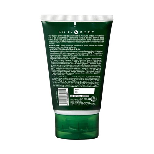 BNB Acne Tea Tree Face Wash