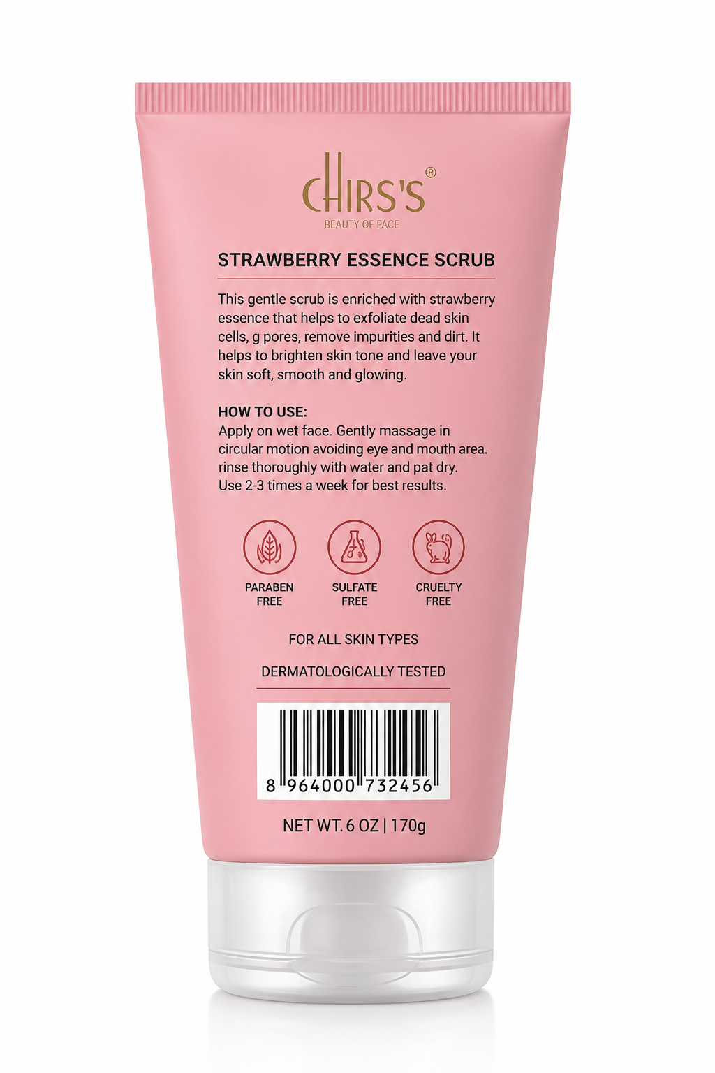 Scrub Strawberry Essence 170G
