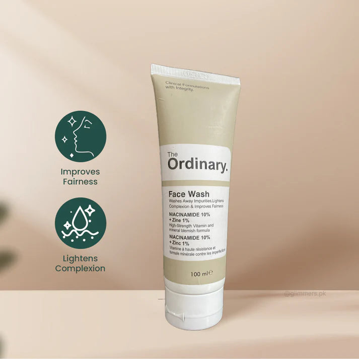 The Ordinary Face Wash Combo – Niacinamide & Alpha Arbutin
