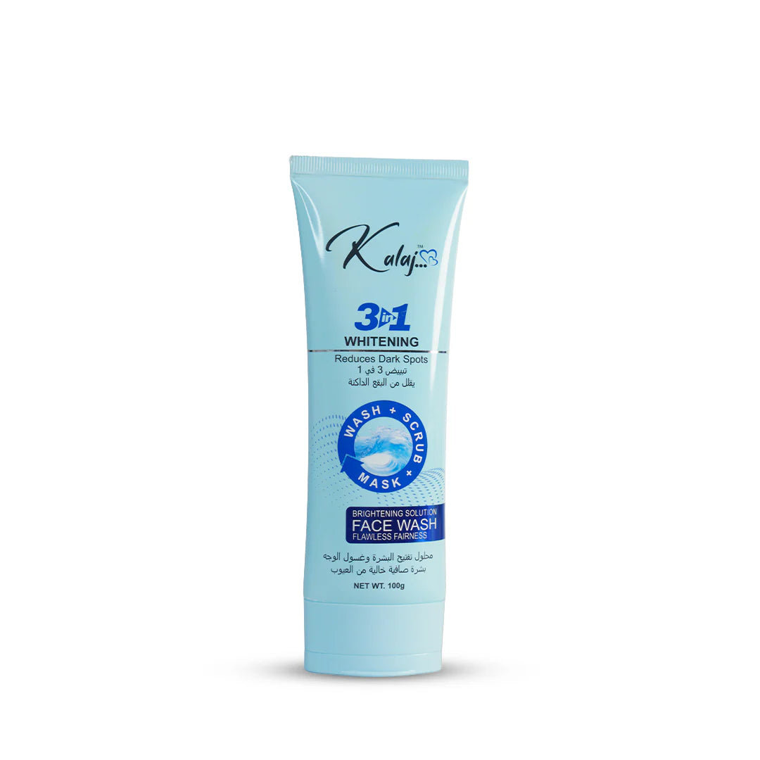 3 in 1 - Whightening Face Wash , Scrub & Mask