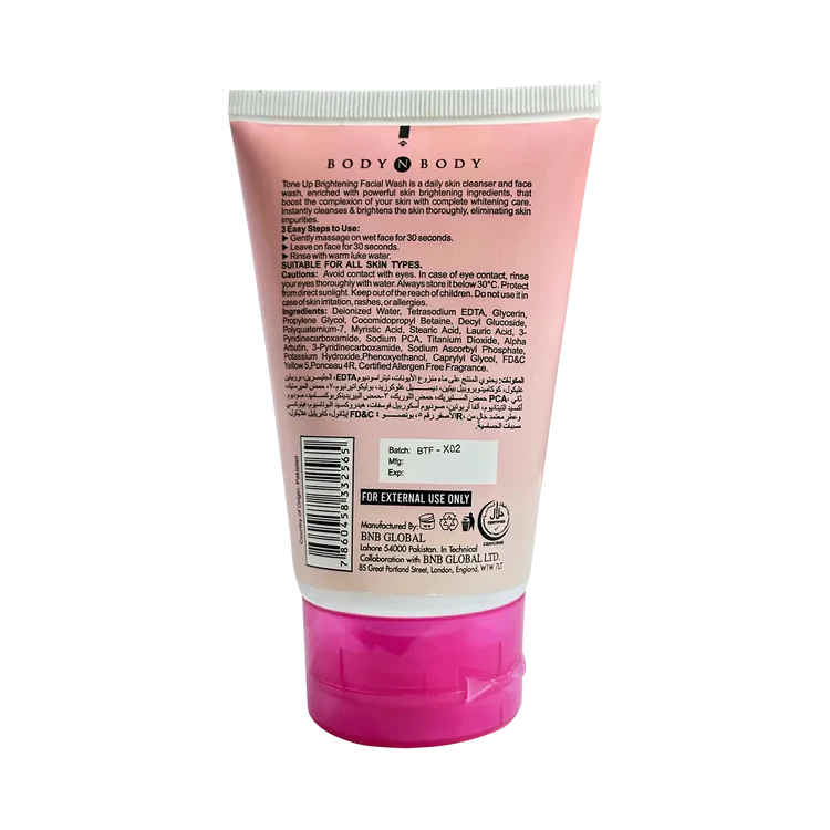 BNB Tone Up Facial Wash