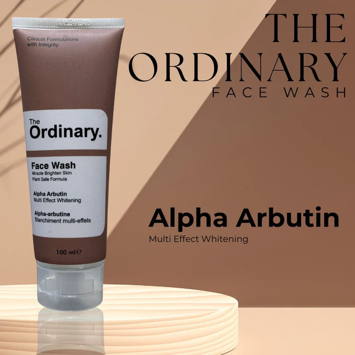 The Ordinary Face Wash Combo – Niacinamide & Alpha Arbutin