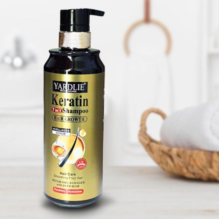 Yardlie Professional Keratin 7-in-1 Shampoo for Hair Growth – Smooth & Repair Damaged Hair