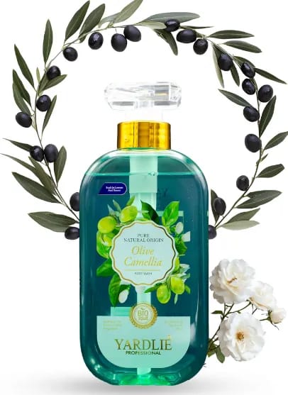 Yardlie Professional Bio Organic Body Wash Purifying Petal 500ml Deep Cleansing & Refreshing Shower Gel
