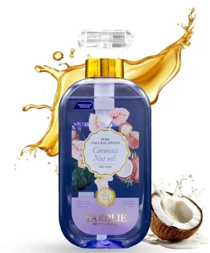 Yardlie Professional Bio Organic Body Wash Purifying Petal 500ml Deep Cleansing & Refreshing Shower Gel