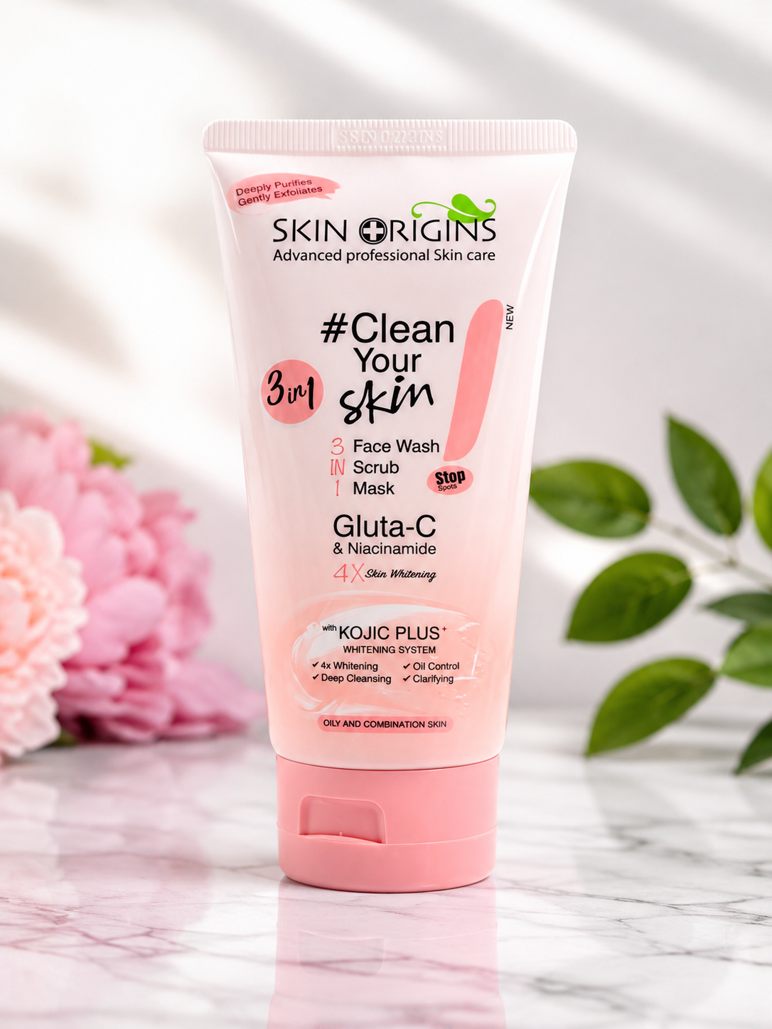 Face wash 3 in 1